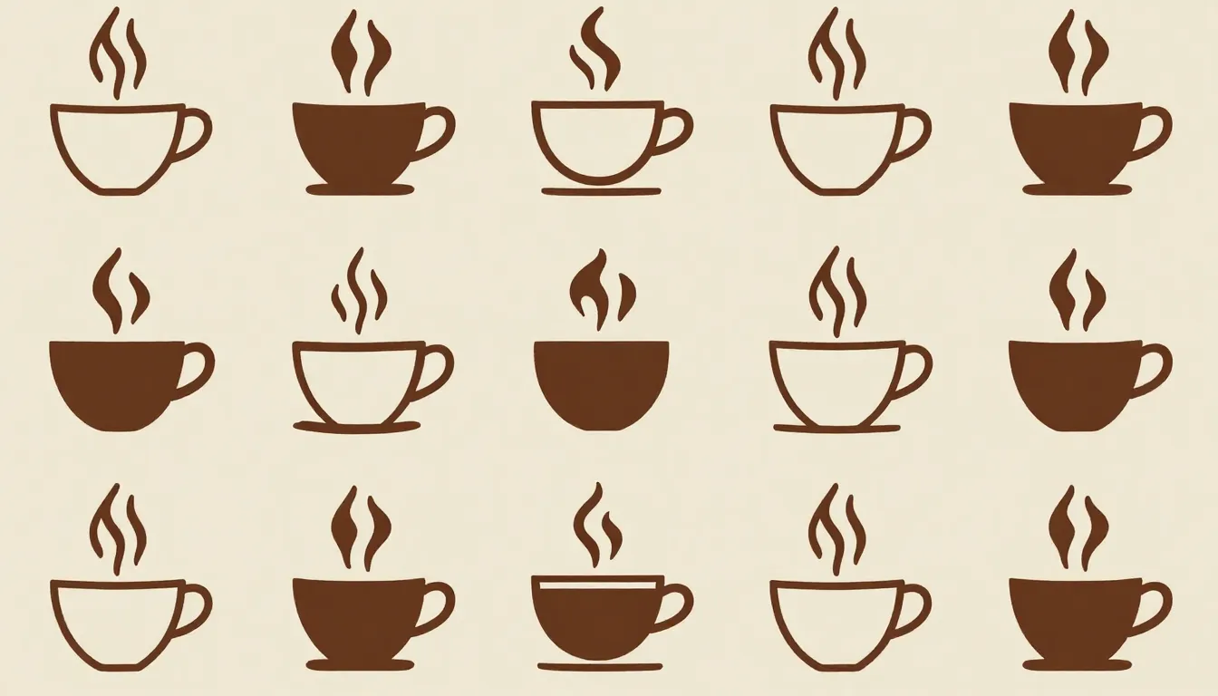 Geometric mesh ornament for a cafe, indie aesthetic, repeati...