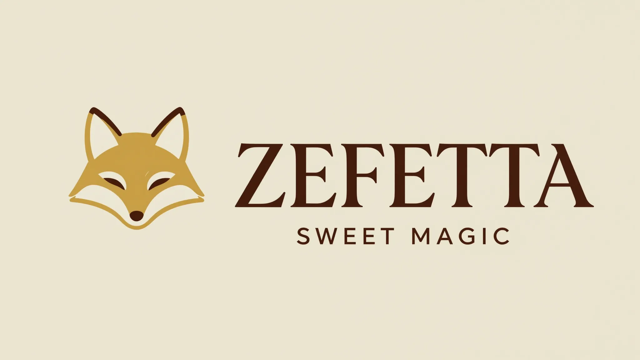 Horizontal logo layout for 'ZEFETTA'. On the left, a minimal...