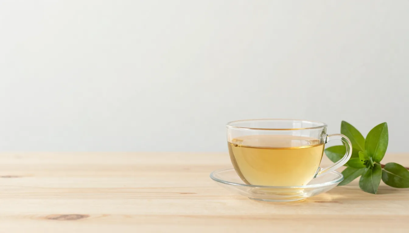 A peaceful and minimalist aesthetic background with a wooden...