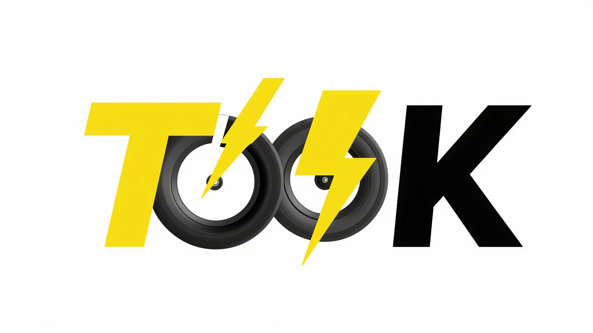 Minimalist logo for a brand named 'TOK', featuring a stylize...