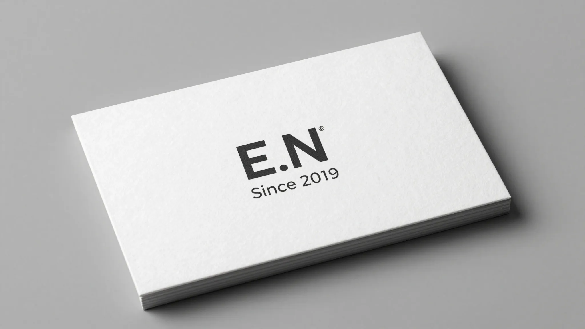 Business card design for apartment rental service, front sid...