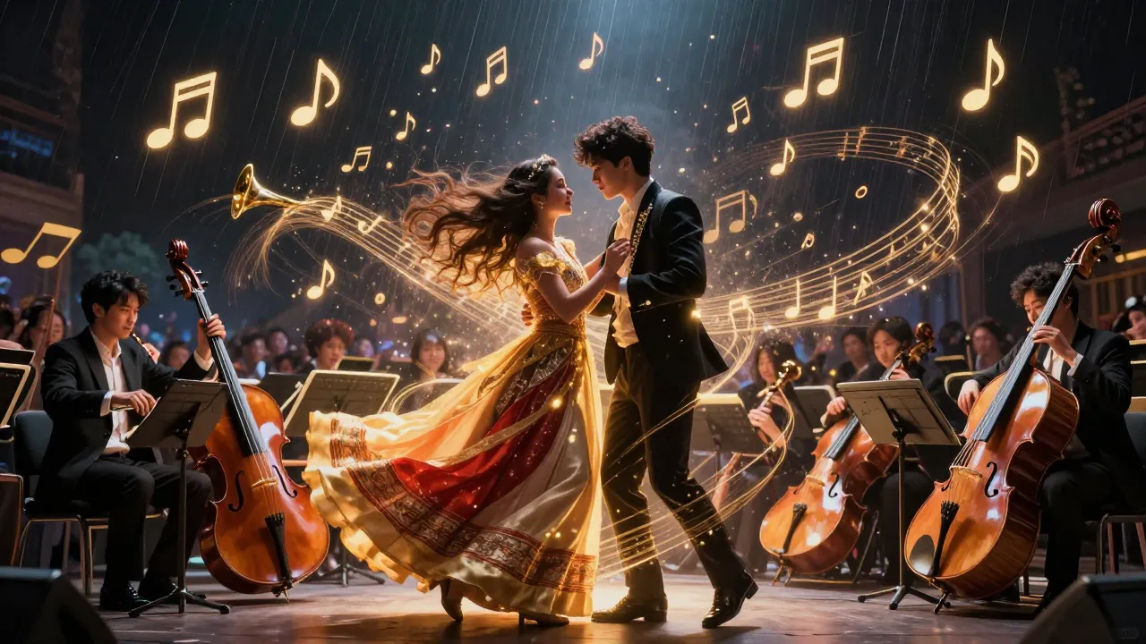 A powerful visual of an orchestra of traditional and modern ...