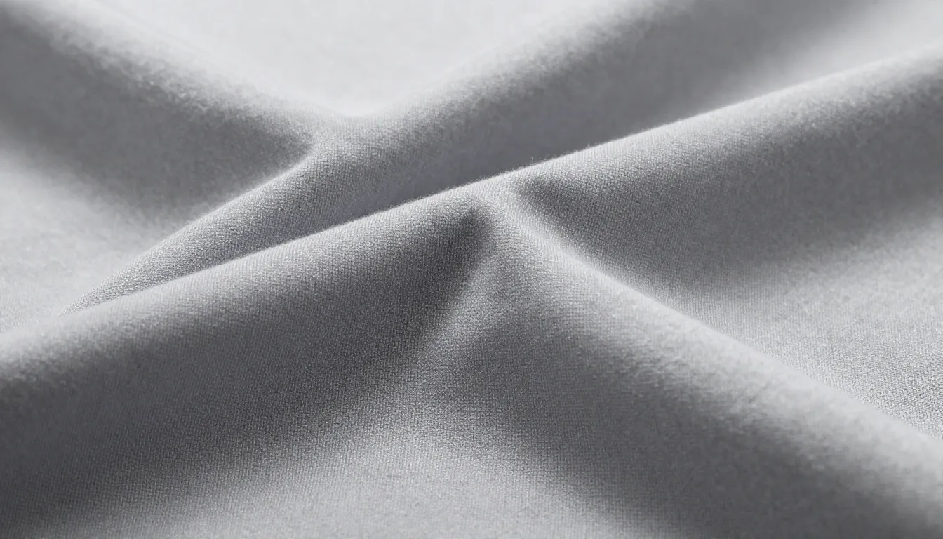 Close-up of high-quality cotton textile texture with soft sh...