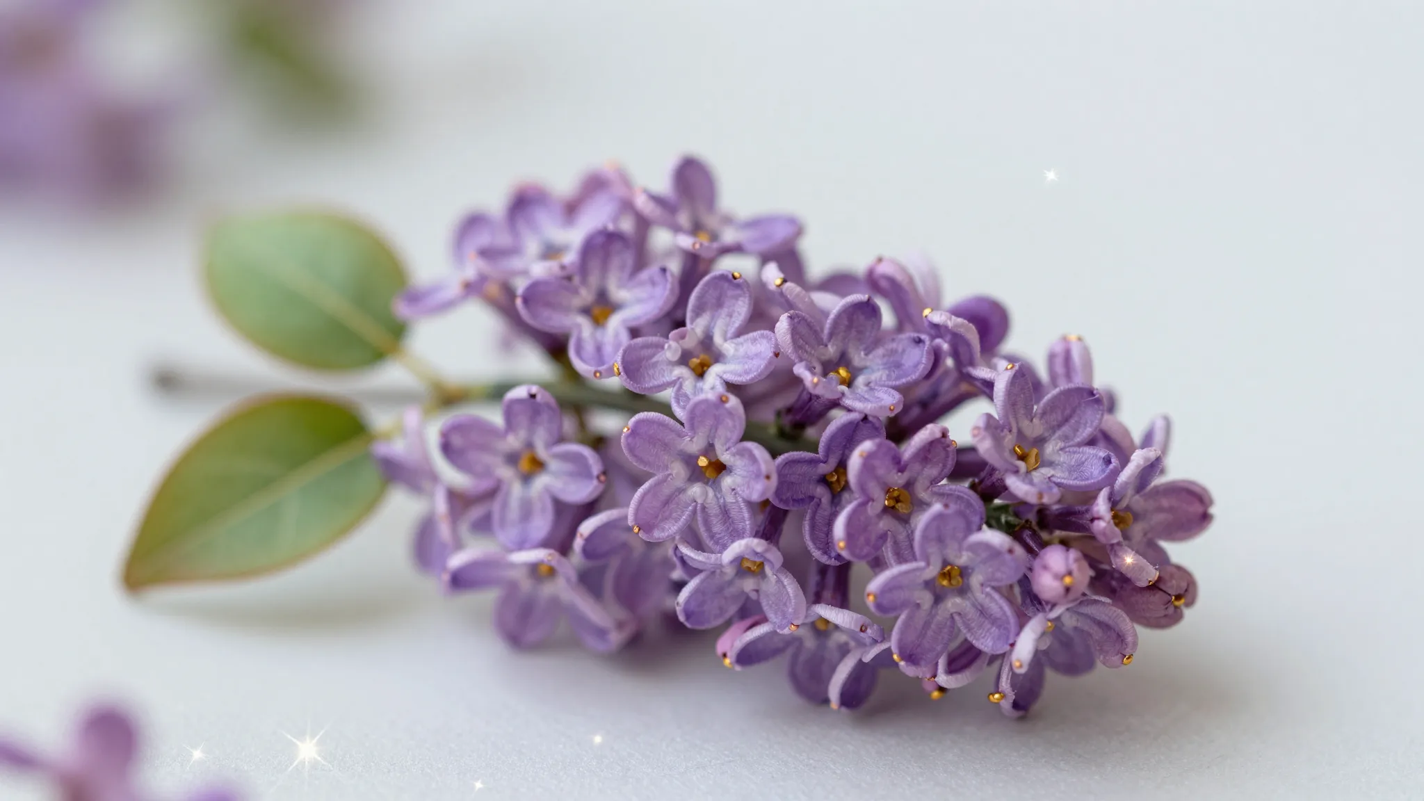 Exquisite handmade lilac brooch made of tiny beads and silk ...