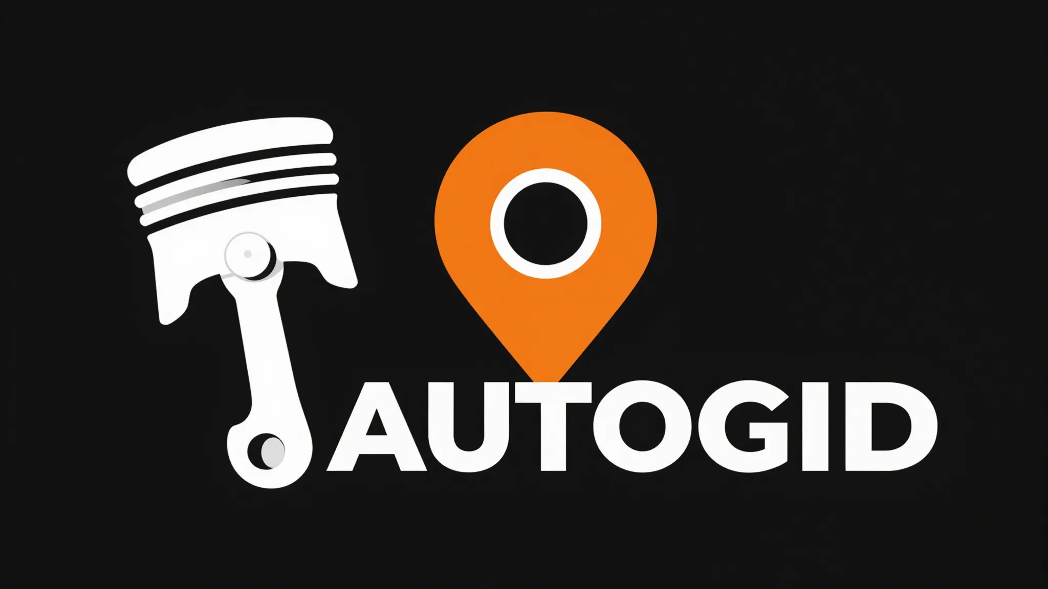 Modern creative logo for 'AUTOGID'. A combination of a car p...