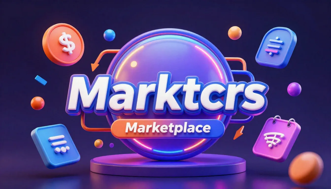 Professional marketplace infographic design service banner, ...