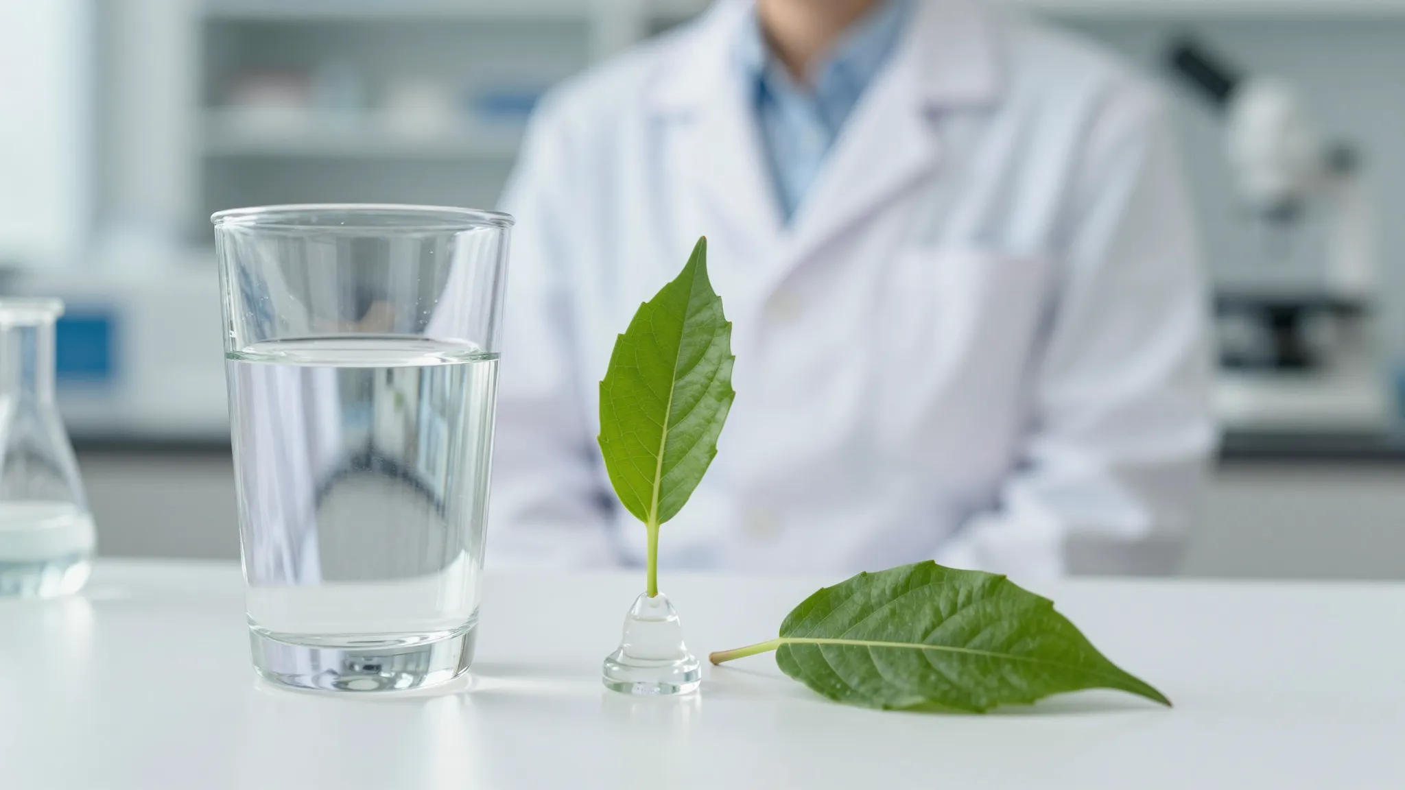 A professional medical laboratory setting with a focus on a ...