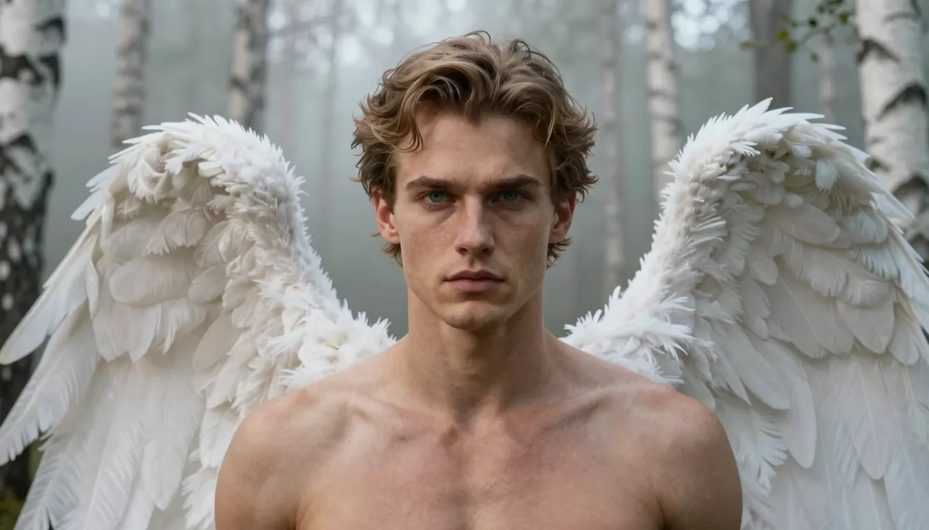 Hyper-realistic portrait of a breathtakingly handsome Slavic...