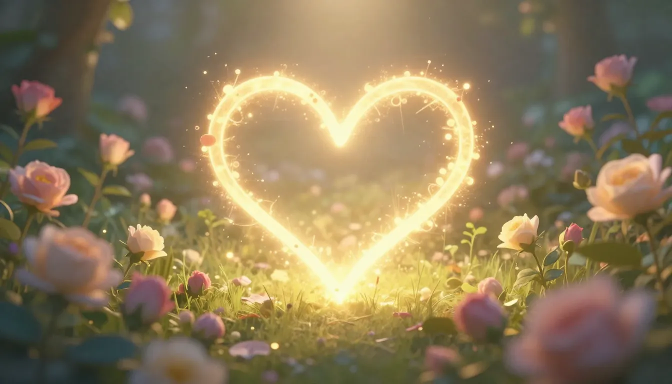 A conceptual and poetic illustration of the essence of love....