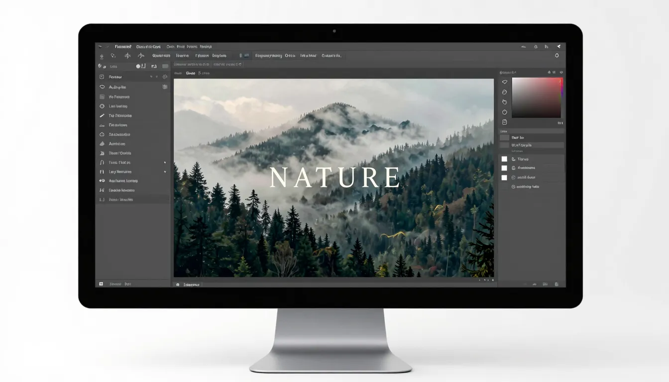 A professional poster design layout inside the Figma softwar...