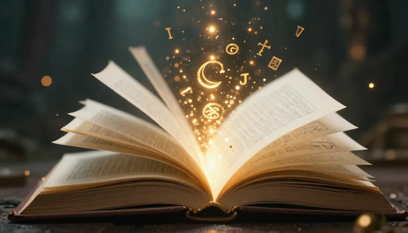 Vertical 9:16 aspect ratio. A close-up of a glowing magical ...