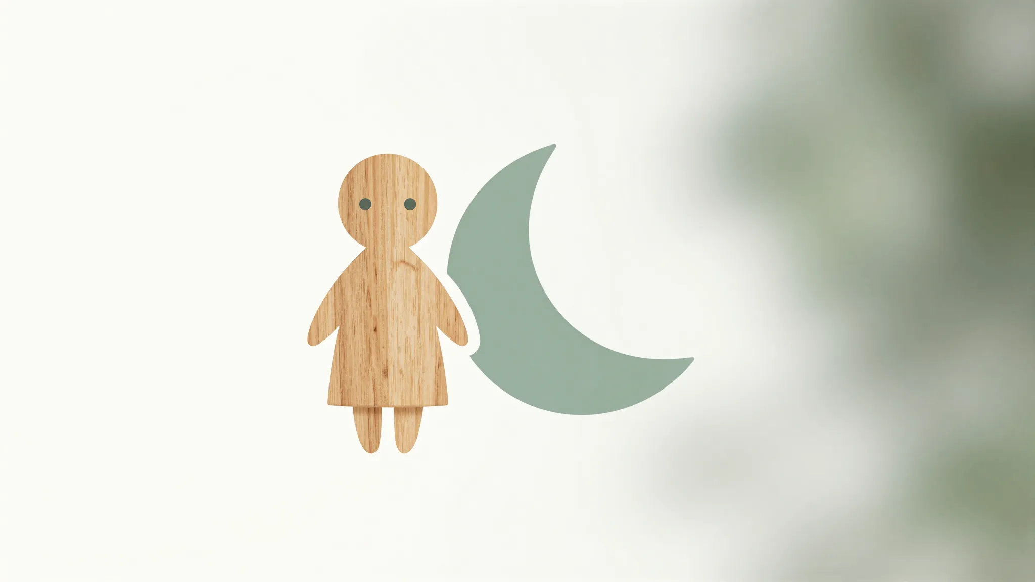 Minimalist logo design for a handmade children's brand, a st...