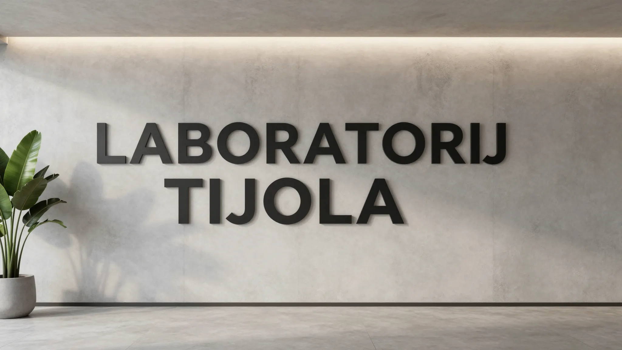 Minimalist interior design of a modern nutrition and fitness...