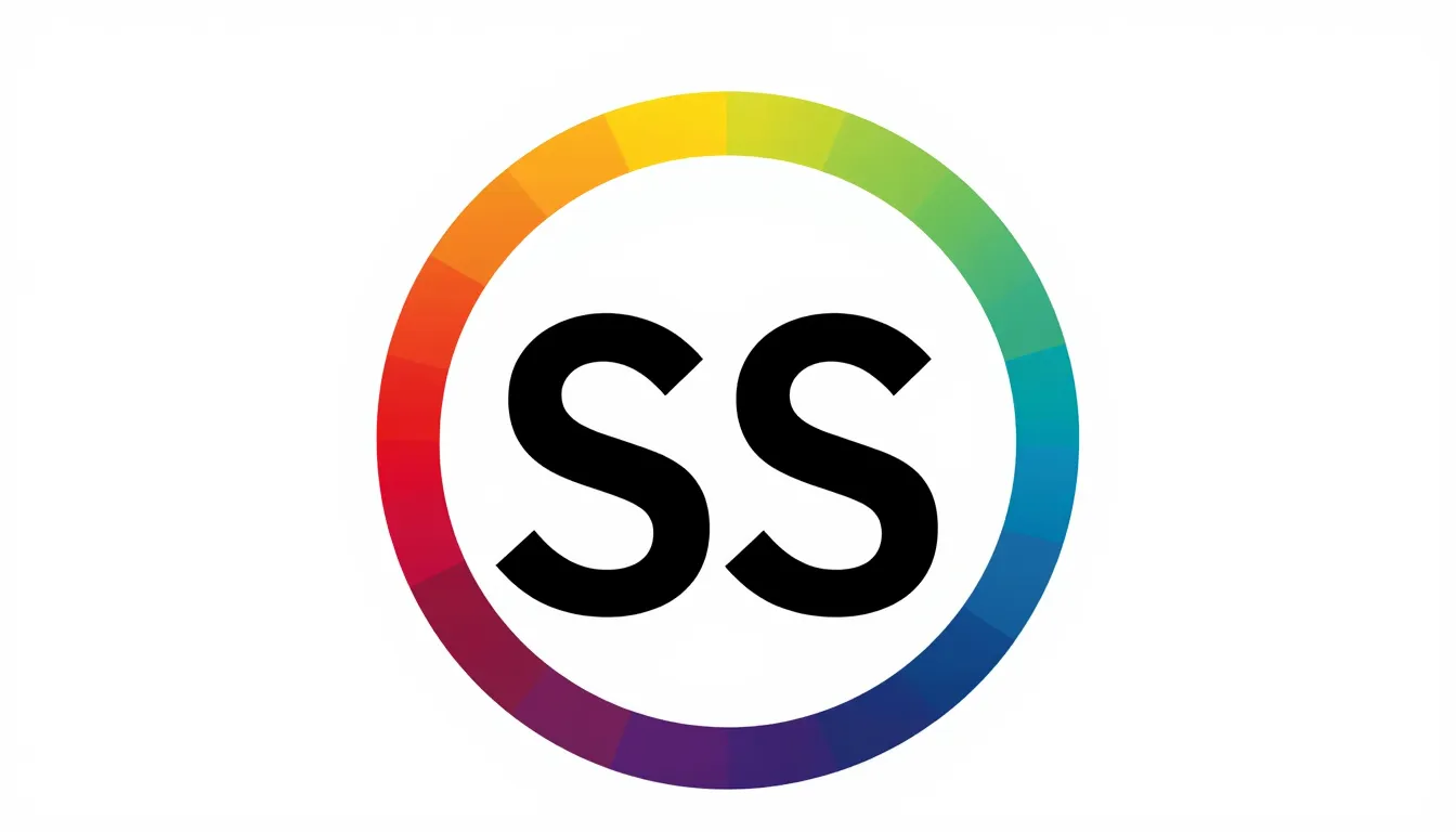 Professional logo design, initials 'SS' integrated with a CM...