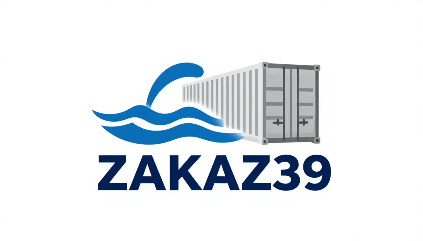 Professional logo design for a shipping company ZAKAZ39, min...