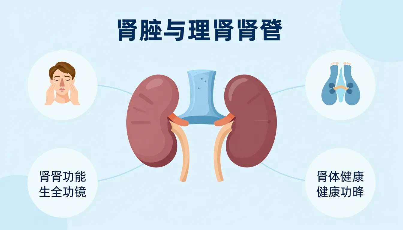 A professional medical infographic showing the connection be...