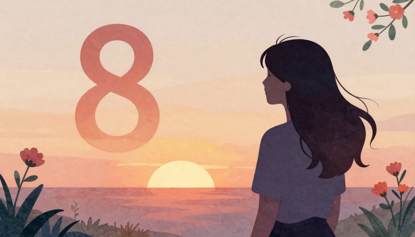 Watercolor style. Silhouette of a dark-haired woman looking ...