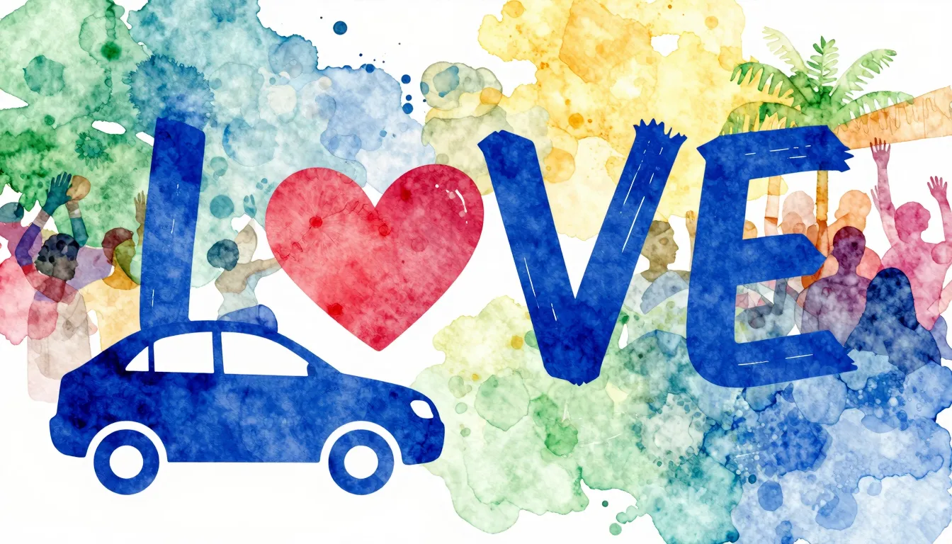 Vibrant watercolor style. Hip-hop album cover. Vibrant, dyna...