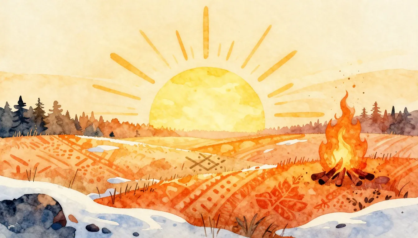 Watercolor style. Abstract illustration of a bright spring s...