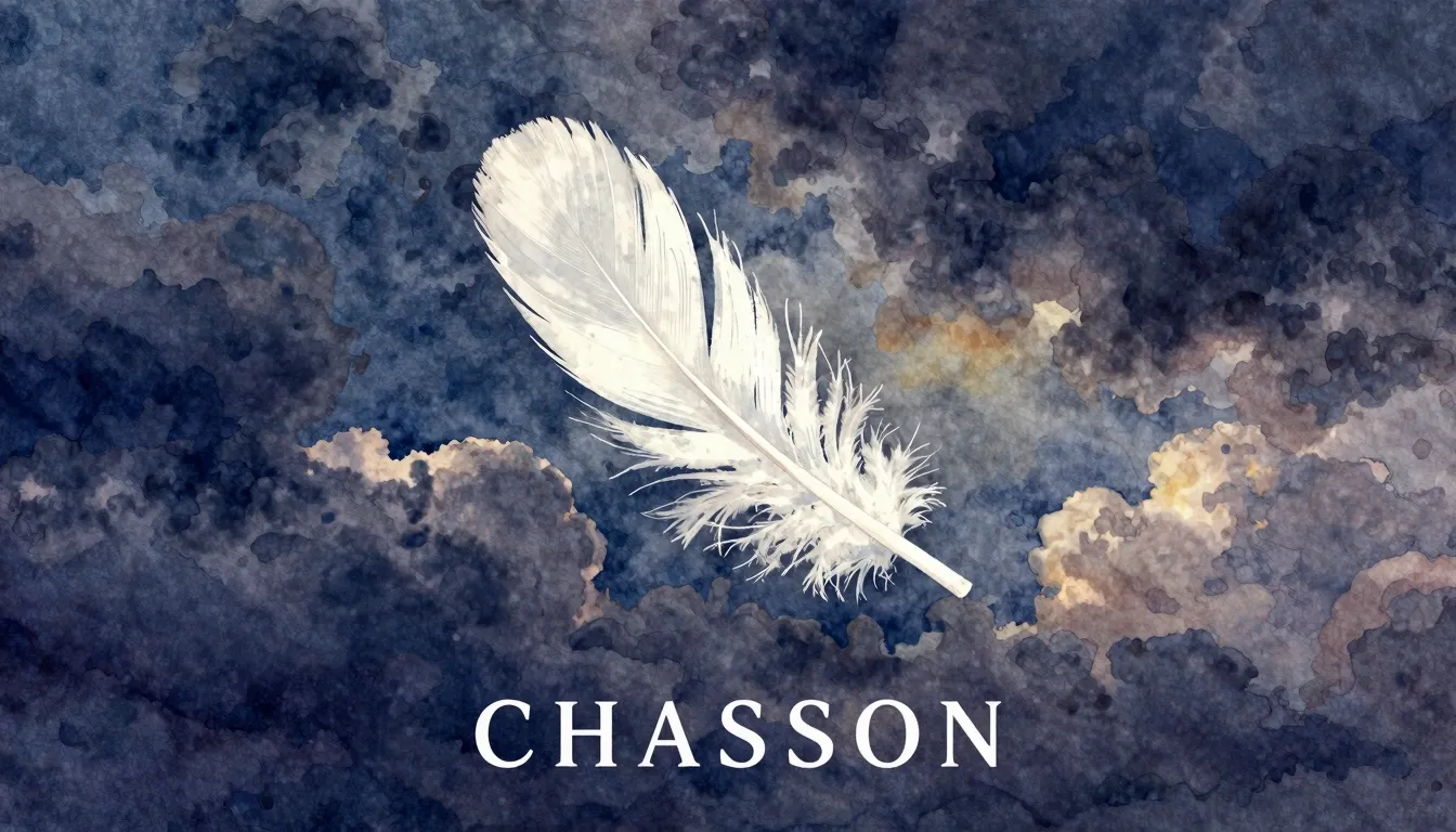 Vibrant watercolor style. Chanson album cover: A single, lar...