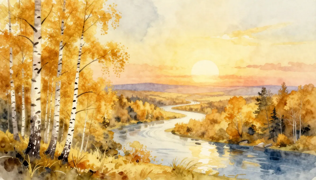 Vibrant watercolor style. Opera album cover for a song about...