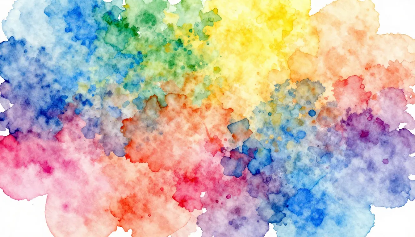 Vibrant watercolor style. . Without text and numbers.