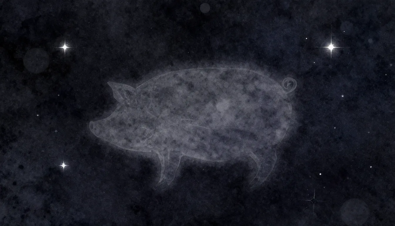 Watercolor style. Minimalist dark cosmic background with sta...