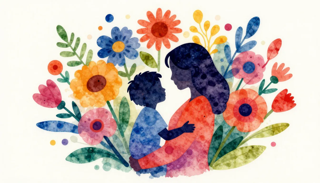 Vibrant watercolor style. Vibrant, modern pop art album cove...