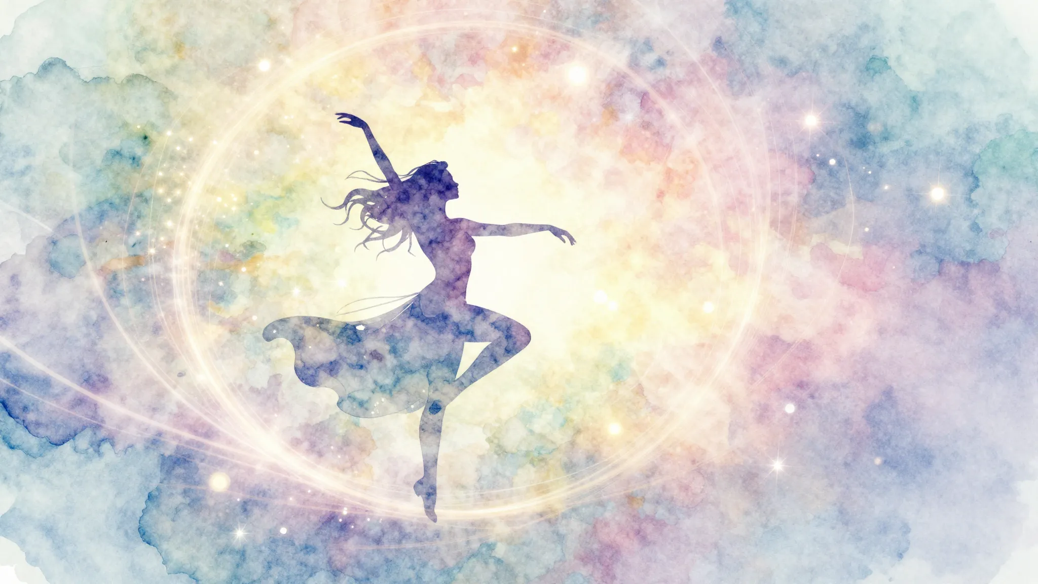 Watercolor style. Abstract background with soft pastel color...