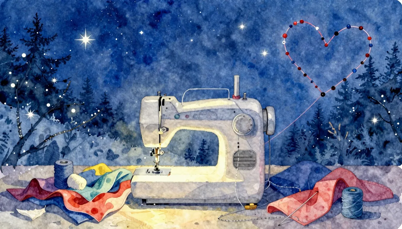 Vibrant watercolor style. Blues album cover: cozy winter nig...