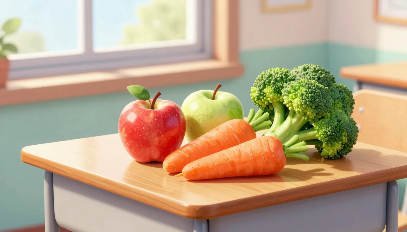 Watercolor style. A bright and colorful composition of fresh...