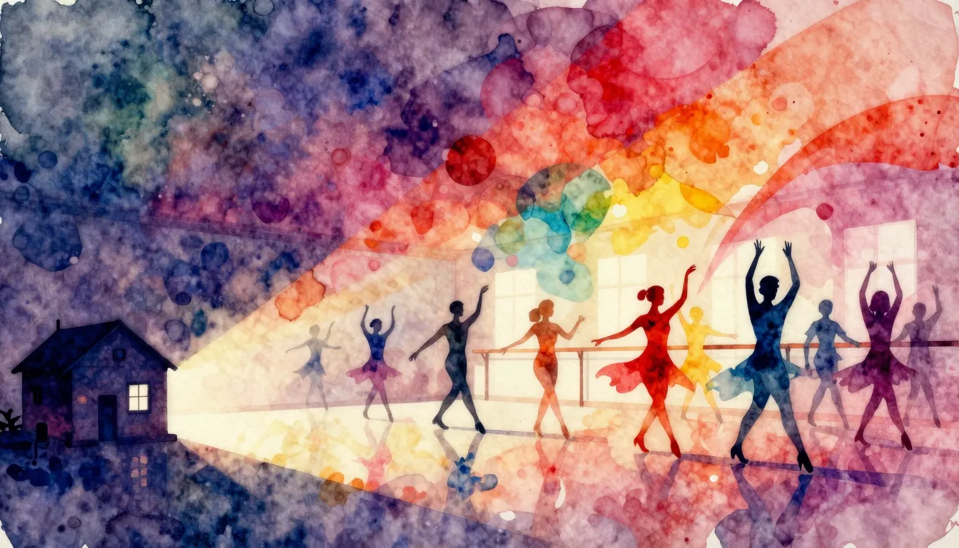 Vibrant watercolor style. A vibrant, dynamic album cover. Fo...