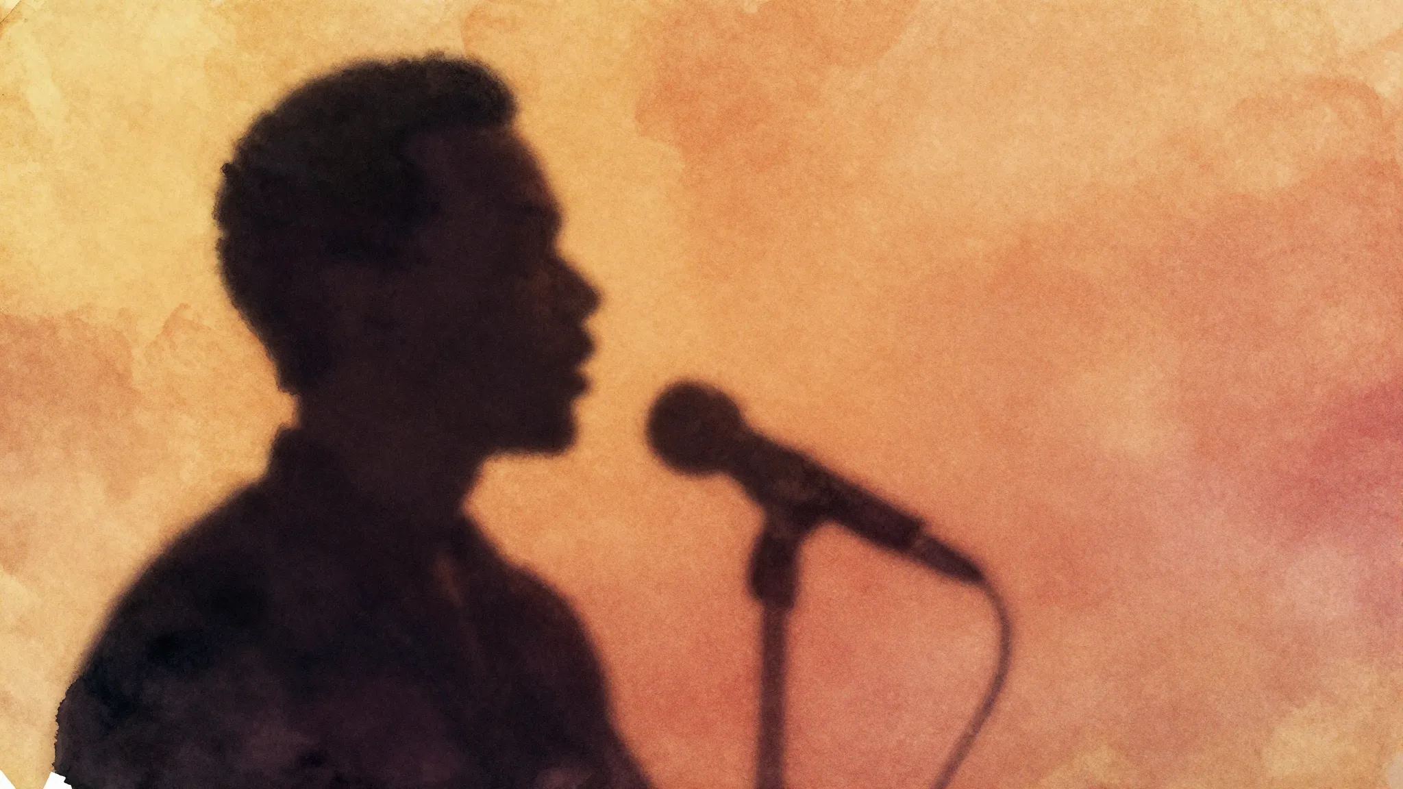 Vibrant watercolor style. R&B album cover, abstract, soulful...