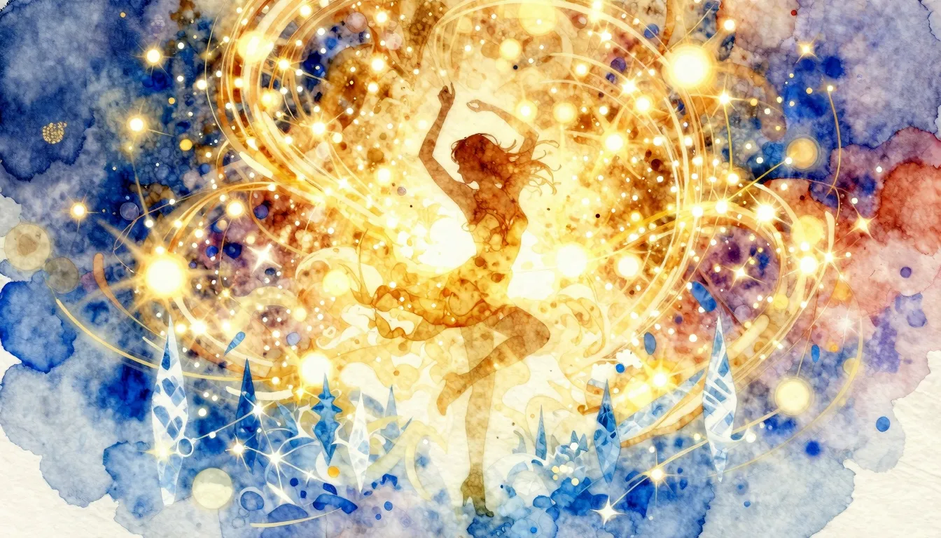 Vibrant watercolor style. Vibrant, festive, dance-pop album ...