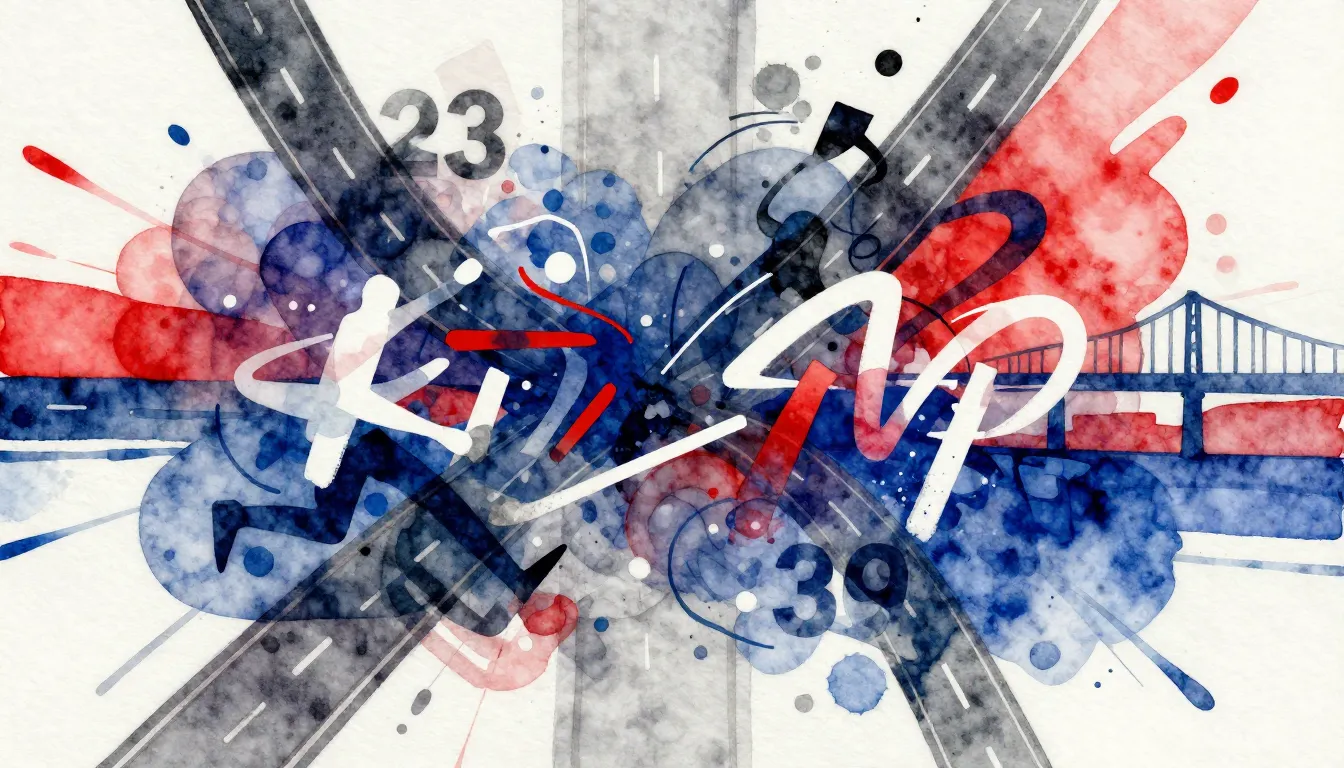 Vibrant watercolor style. Hip-hop album cover: abstract, dyn...