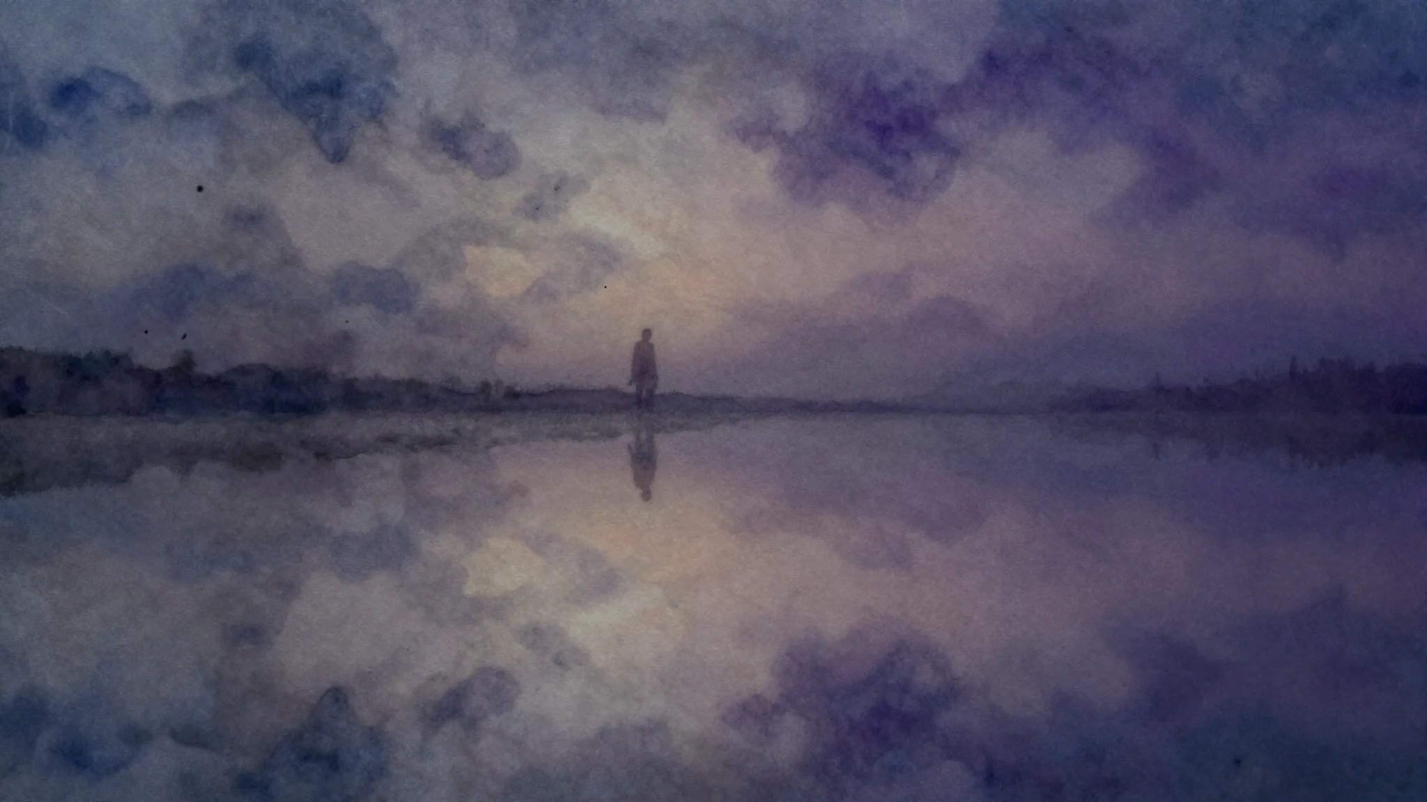 Vibrant watercolor style. Electronic music album cover. Abst...