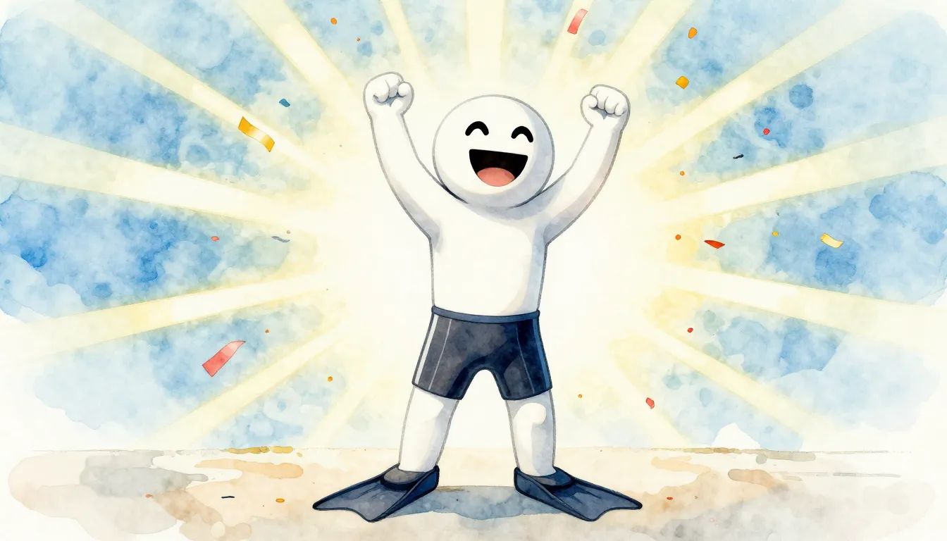 Watercolor style. Full body of a smooth white humanoid chara...