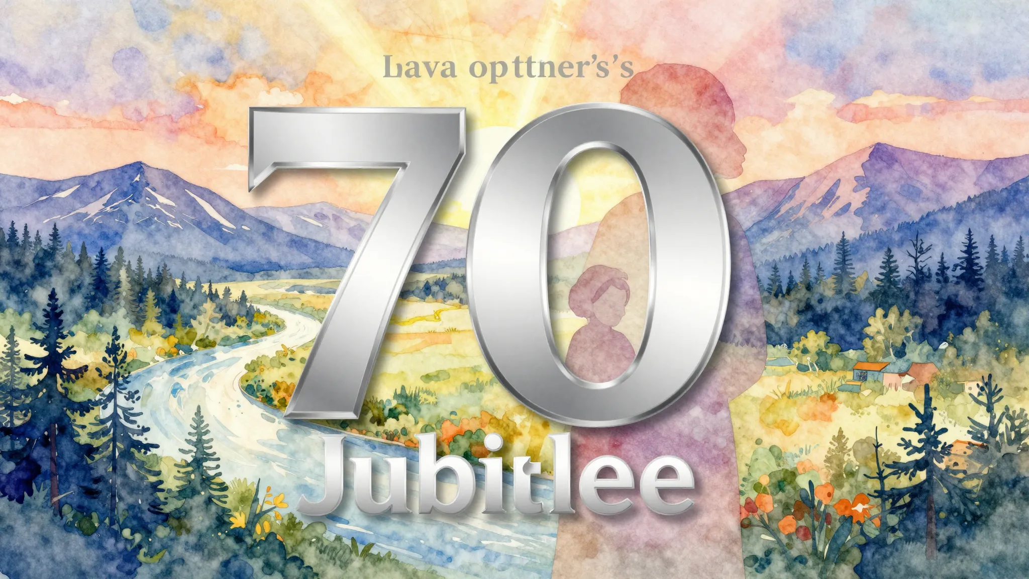 Vibrant watercolor style. "Album cover for a song about a mo...