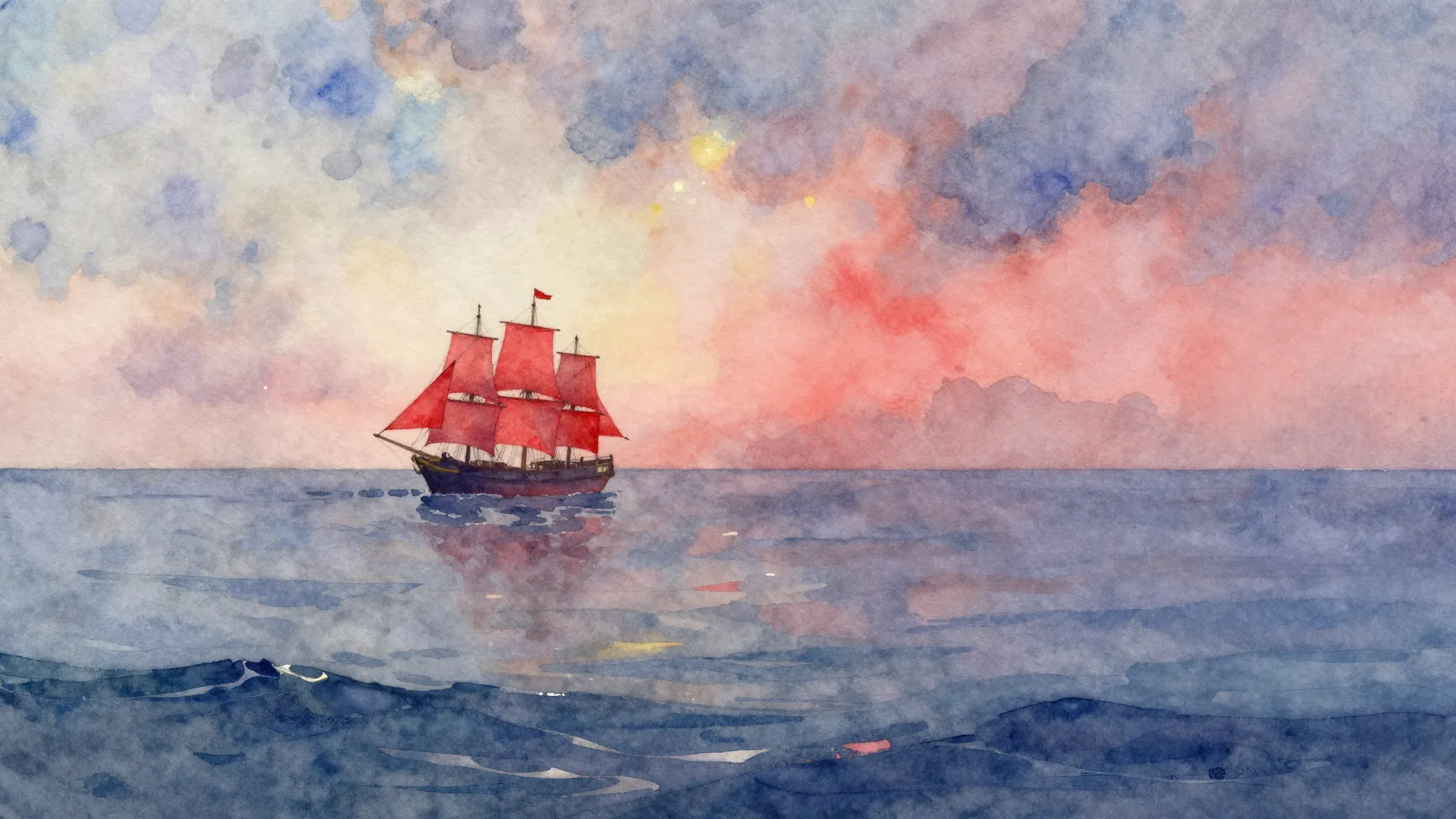 Vibrant watercolor style. A dreamy, melancholic album cover ...