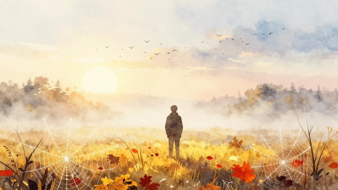 Watercolor style. Digital art style silhouette of a person s...