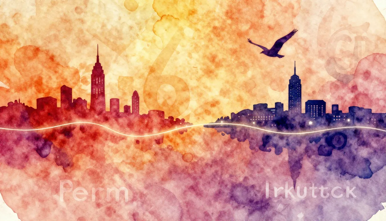 Vibrant watercolor style. Jazz album cover, abstract, warm c...