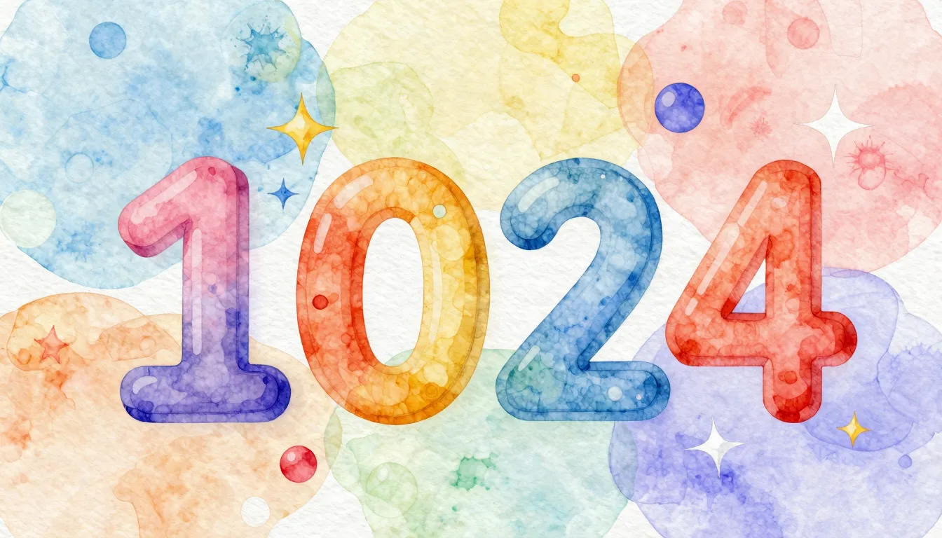 Watercolor style. A colorful abstract background with floati...