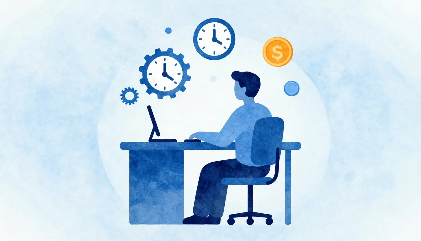 Watercolor style. A stylized silhouette of a person sitting ...