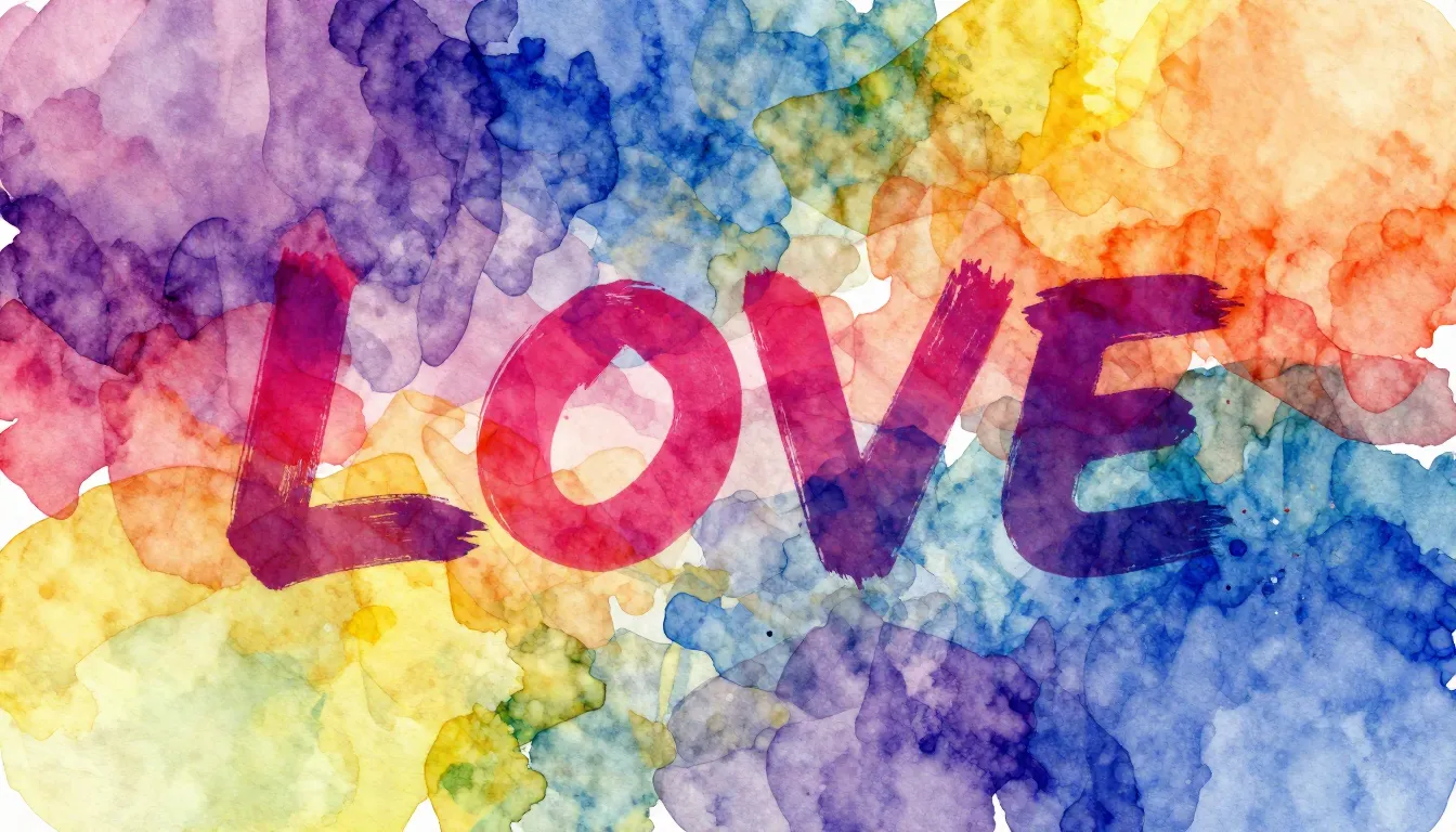 Vibrant watercolor style. Genre: Pop.

Prompt: Album cover f...