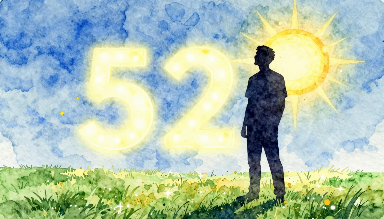 Watercolor style. Silhouette of a happy man standing on a gr...