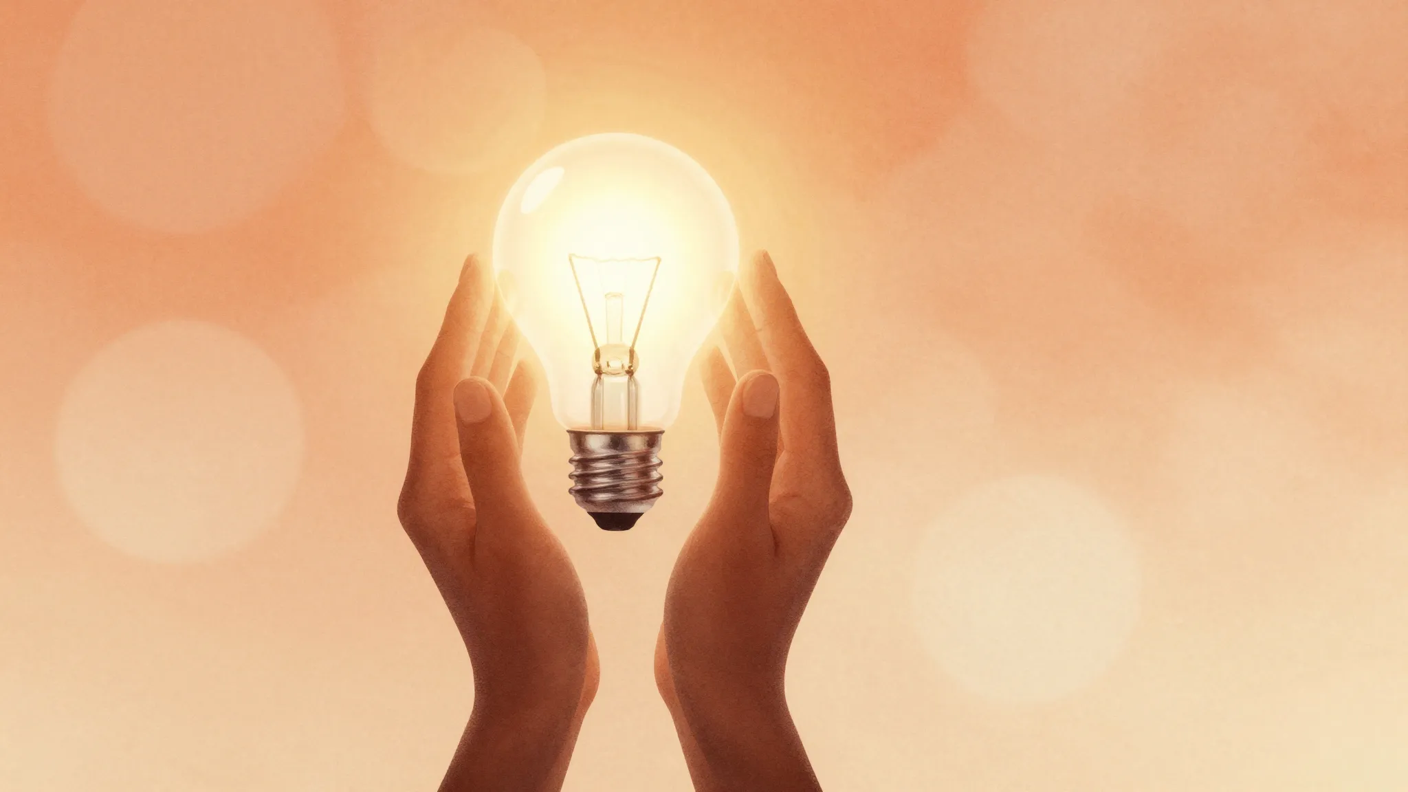 Watercolor style. Abstract silhouette of two hands holding a...