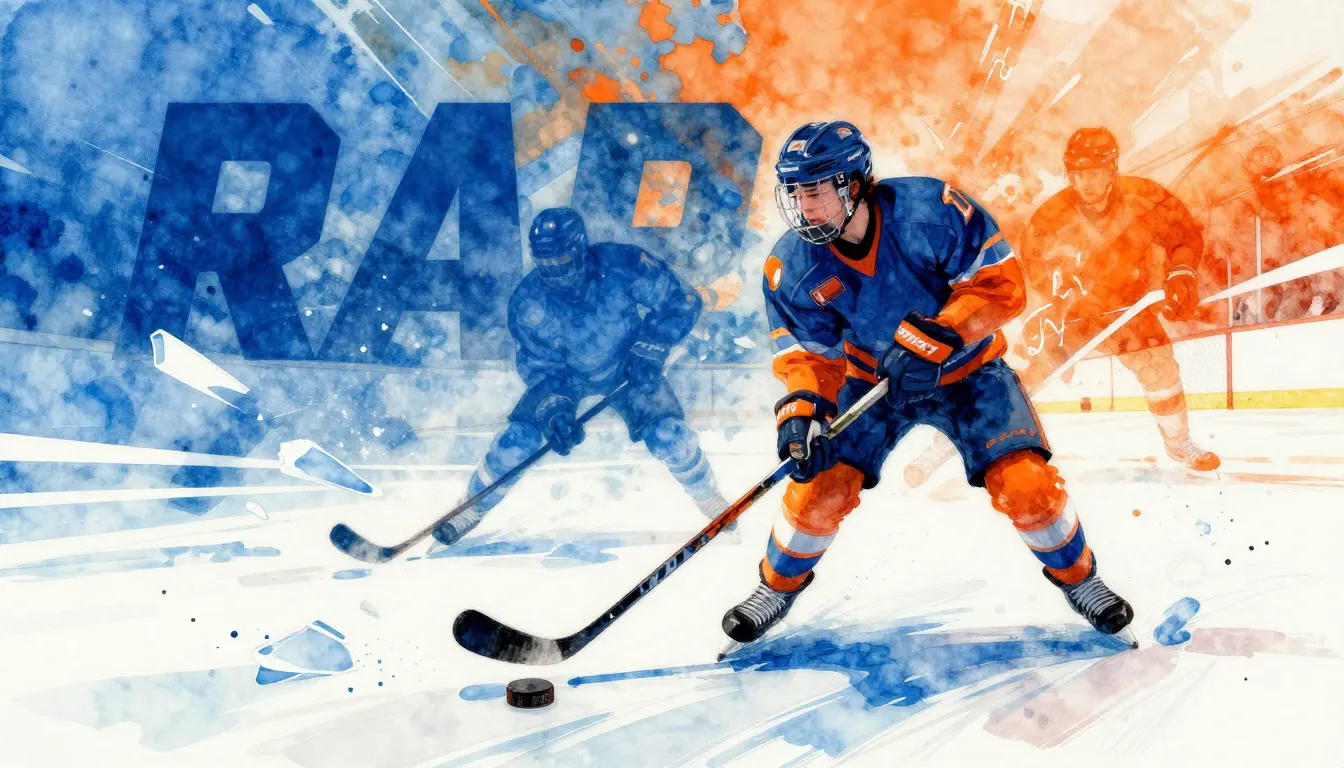 Vibrant watercolor style. Rap album cover: dynamic, energeti...