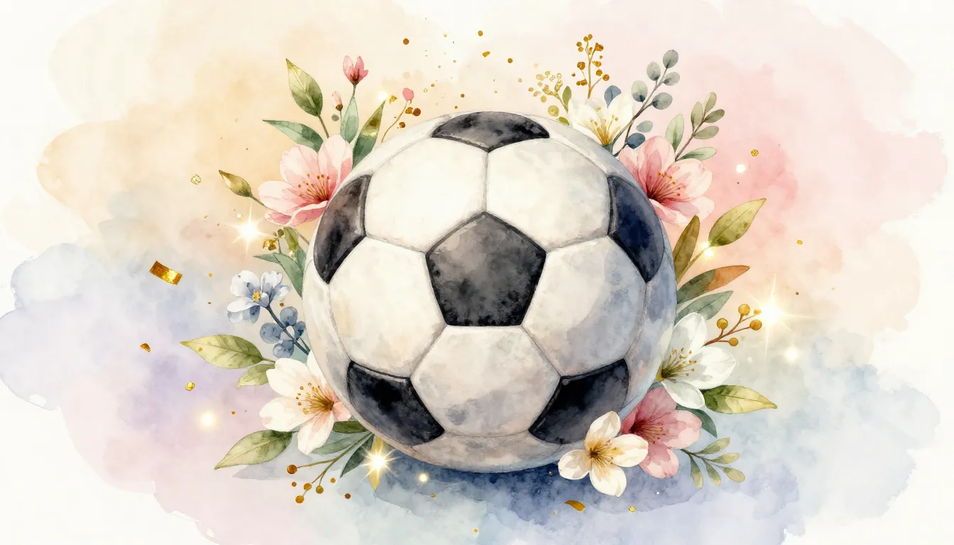 Watercolor style. A vibrant festive composition featuring a ...