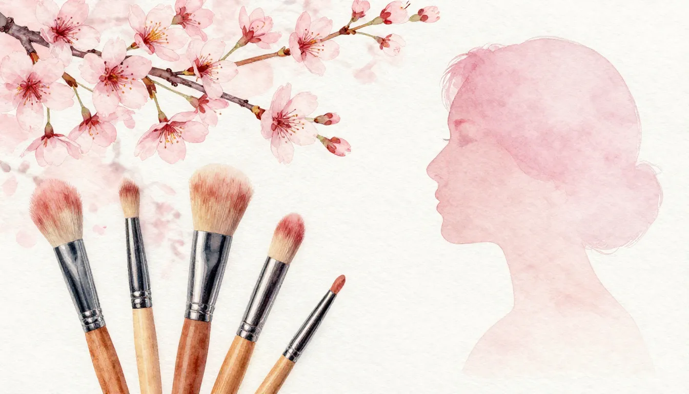 Watercolor style. Aesthetic spring background with blooming ...