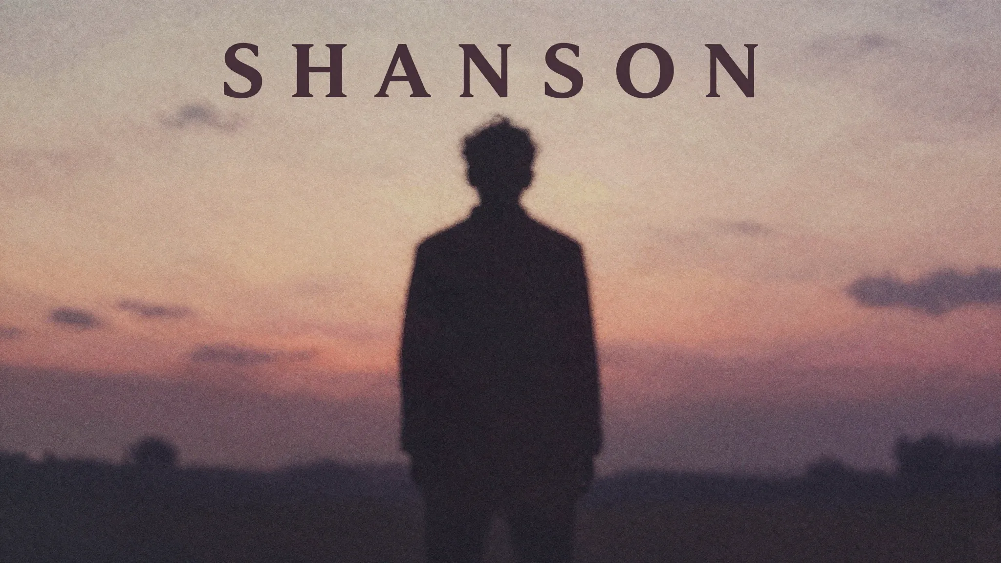 Vibrant watercolor style. Shanson album cover, dark, melanch...